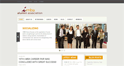 Desktop Screenshot of i-mbalumni.com